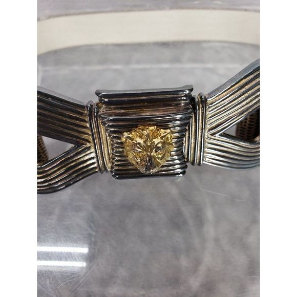 Mimi‎ Di N Vintage Infinity Lion Belt bow decoration closure1986 main image 5